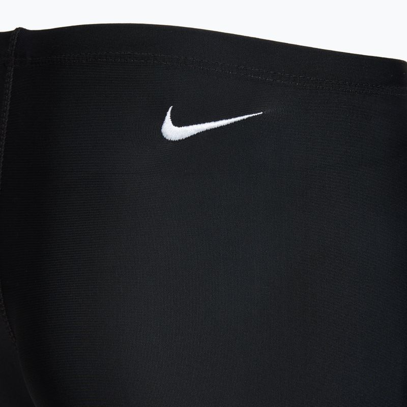 Bokserki kąpielowe chłopięce Nike Logo Graphic Square Leg black 4