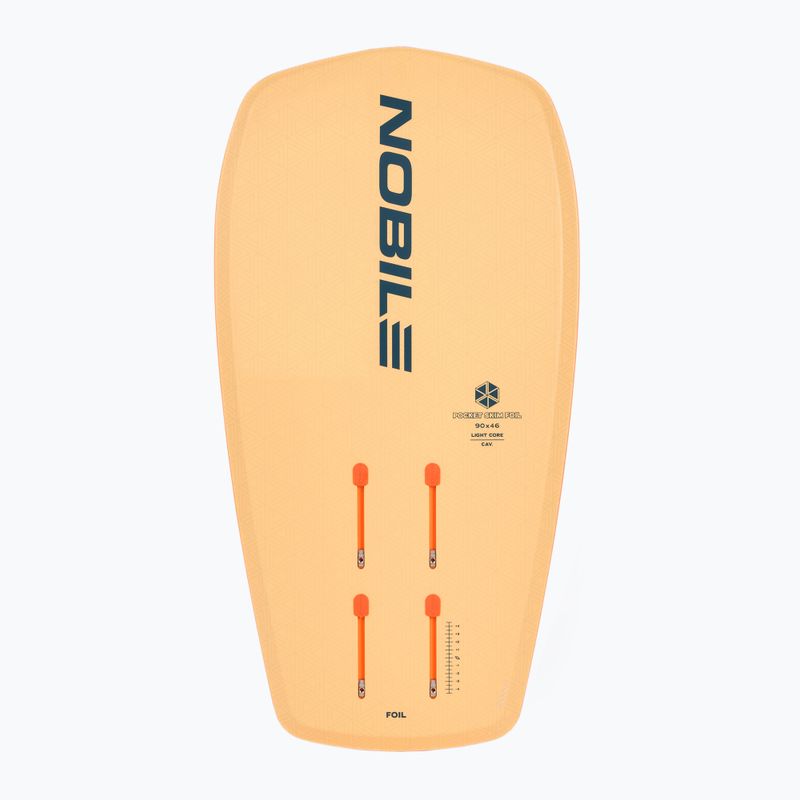 Deska do kitesurfingu + hydrofoil Nobile 2022 Zen Foil Freeride G10 Pocket Skim Packages 2