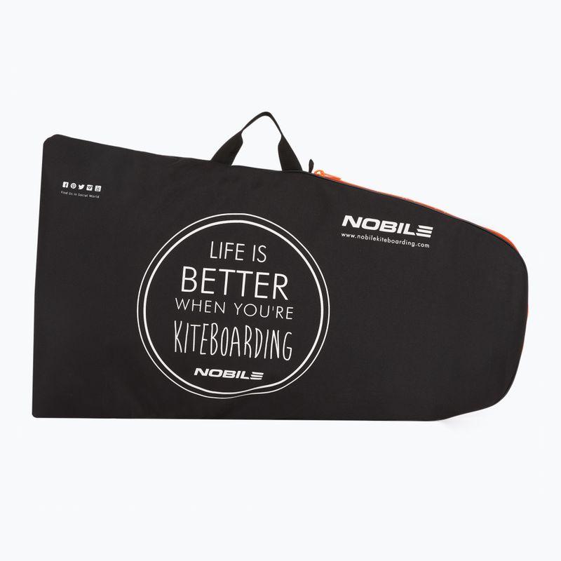 Deska do kitesurfingu + hydrofoil Nobile 2022 Zen Foil Freeride G10 Pocket Skim Packages 12