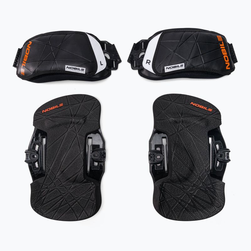 Pady i strapy do kiteboardu Nobile IFS 2022 Next Black