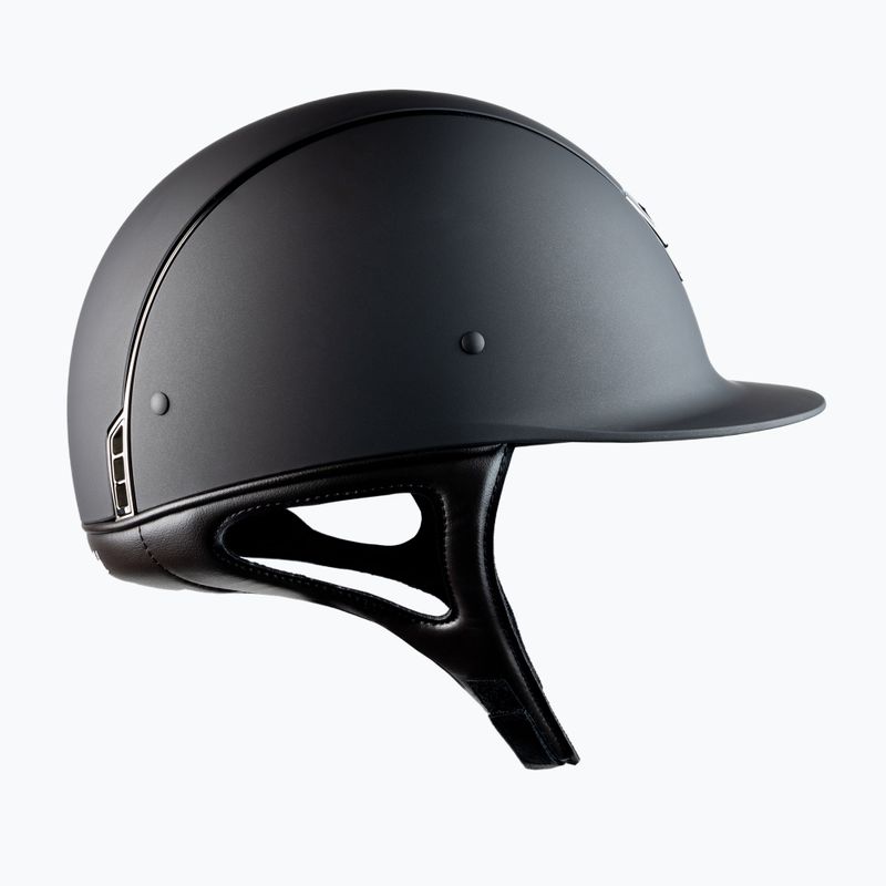 Kask jeździecki Samshield Shadowmatt 5 Swarovski brązowy 4