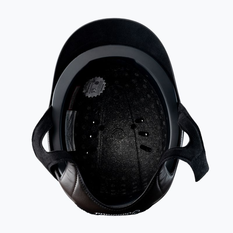 Kask jeździecki Samshield Shadowmatt 5 Swarovski brązowy 5