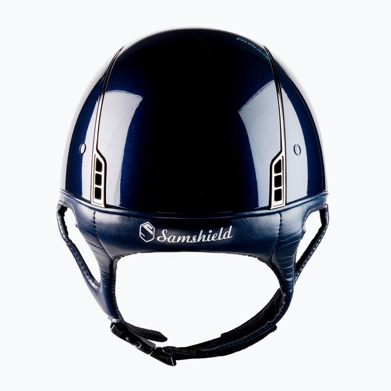 Kask jeździecki Samshield Shadow Glossy granatowy 3
