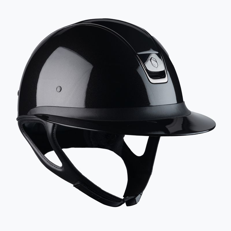 Kask jeździecki Samshield Miss Shield Shadow Glossy czarny