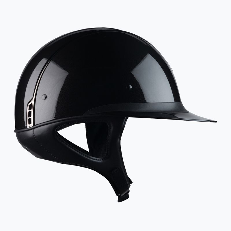 Kask jeździecki Samshield Miss Shield Shadow Glossy czarny 4