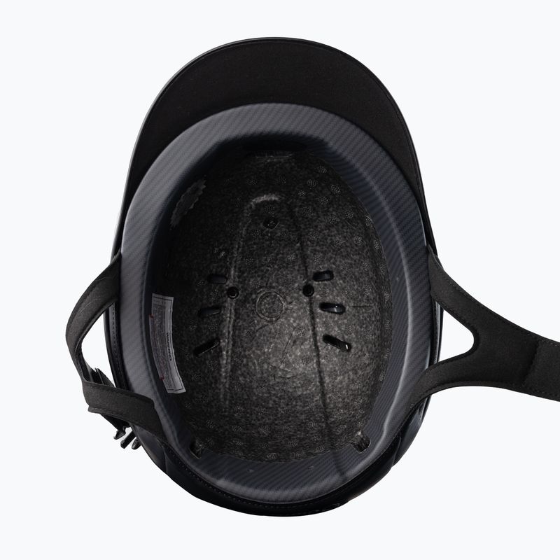 Kask jeździecki Samshield Shadowmatt Rose Gold Trim Blason czarny 5