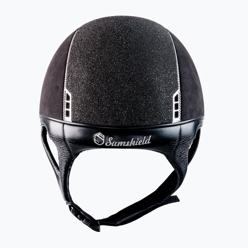 Kask jeździecki Samshield Premium Top Crystal 255 czarny 3