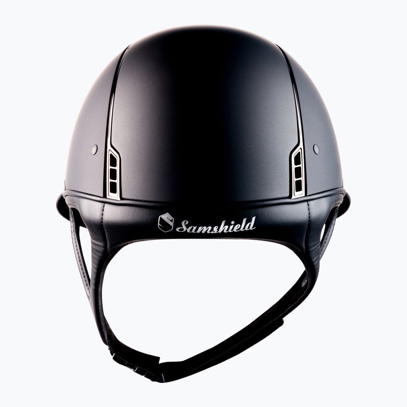 Kask jeździecki Samshield Miss Shield Shadowmatt czarny 3