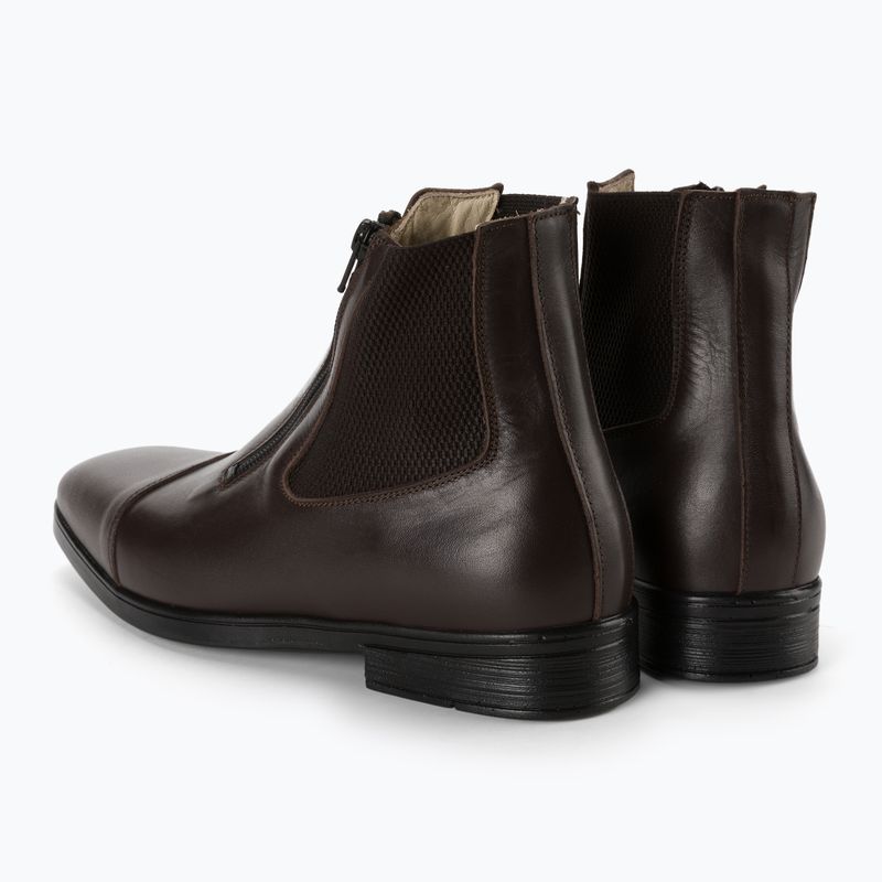 Sztyblety Parlanti Ankle Boots Z1/L Calfskin brązowe 3