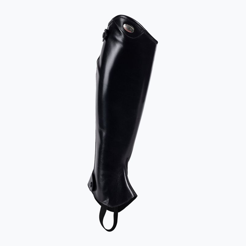 Czapsy skórzane Parlanti Mini Chaps Calfskin czarne