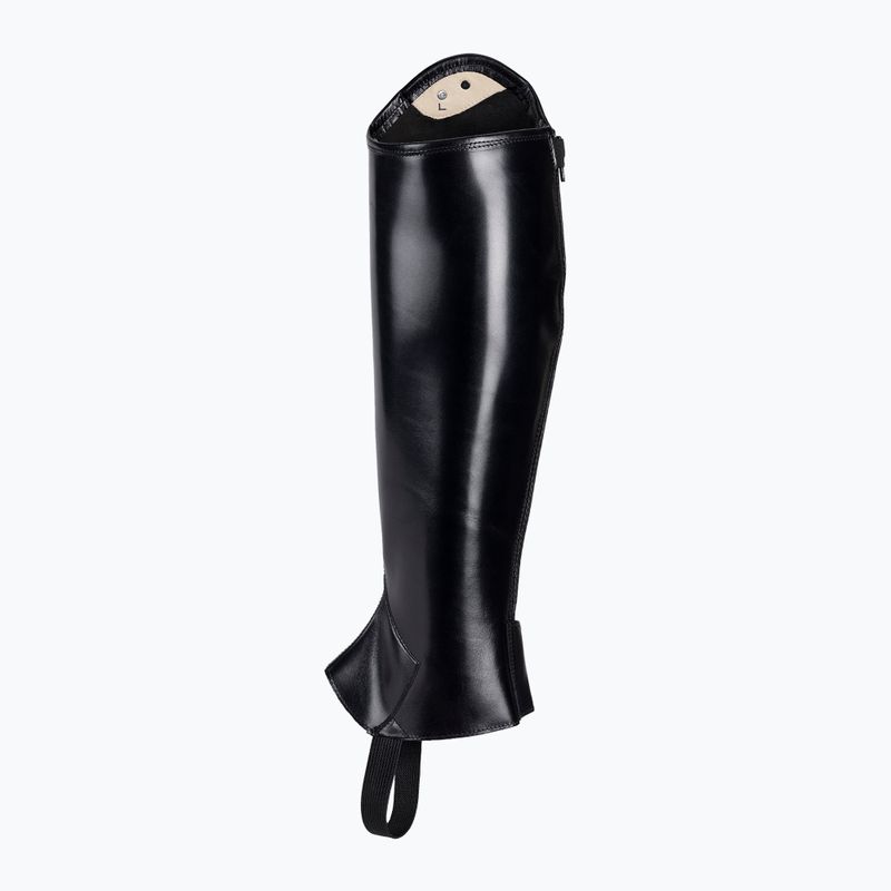 Czapsy skórzane Parlanti Mini Chaps Calfskin czarne 4