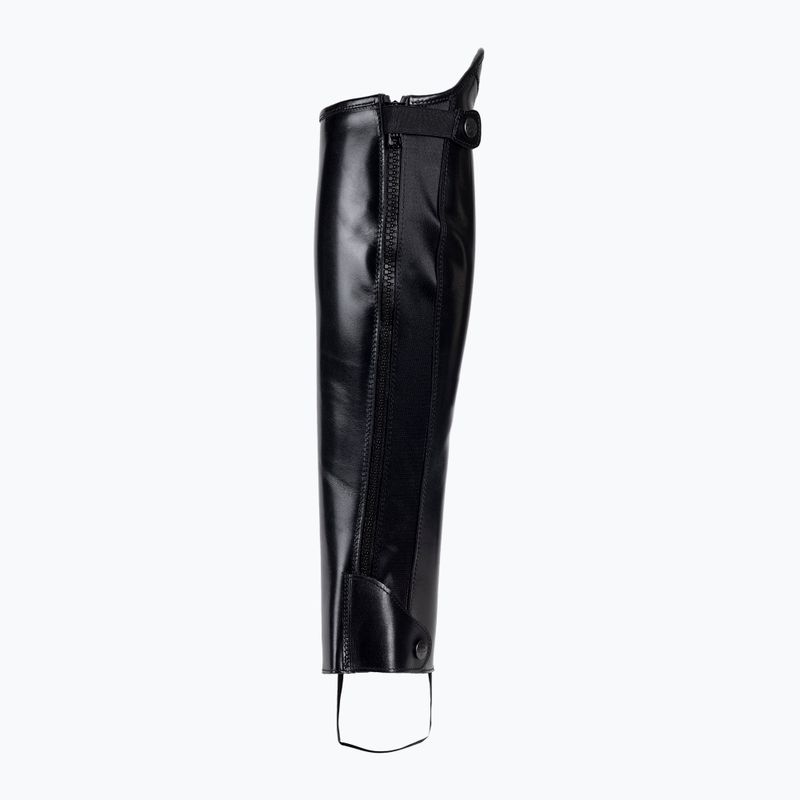 Czapsy skórzane Parlanti Mini Chaps Calfskin czarne 5
