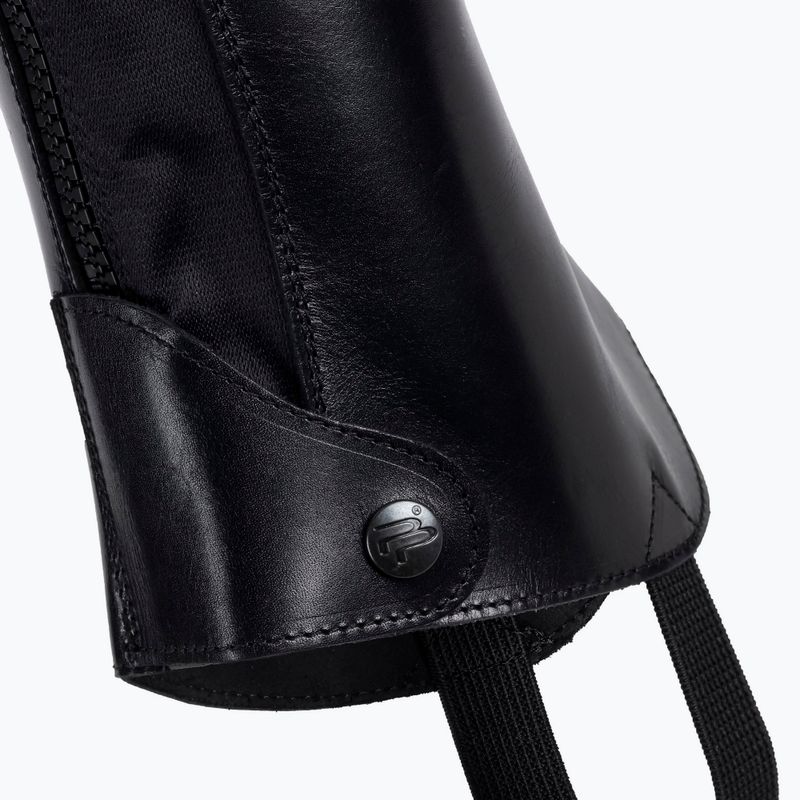 Czapsy skórzane Parlanti Mini Chaps Calfskin czarne 7