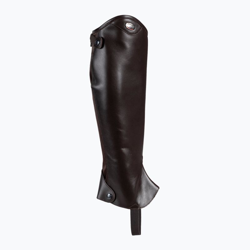 Czapsy skórzane Parlanti Mini Chaps Calfskin brązowe 3