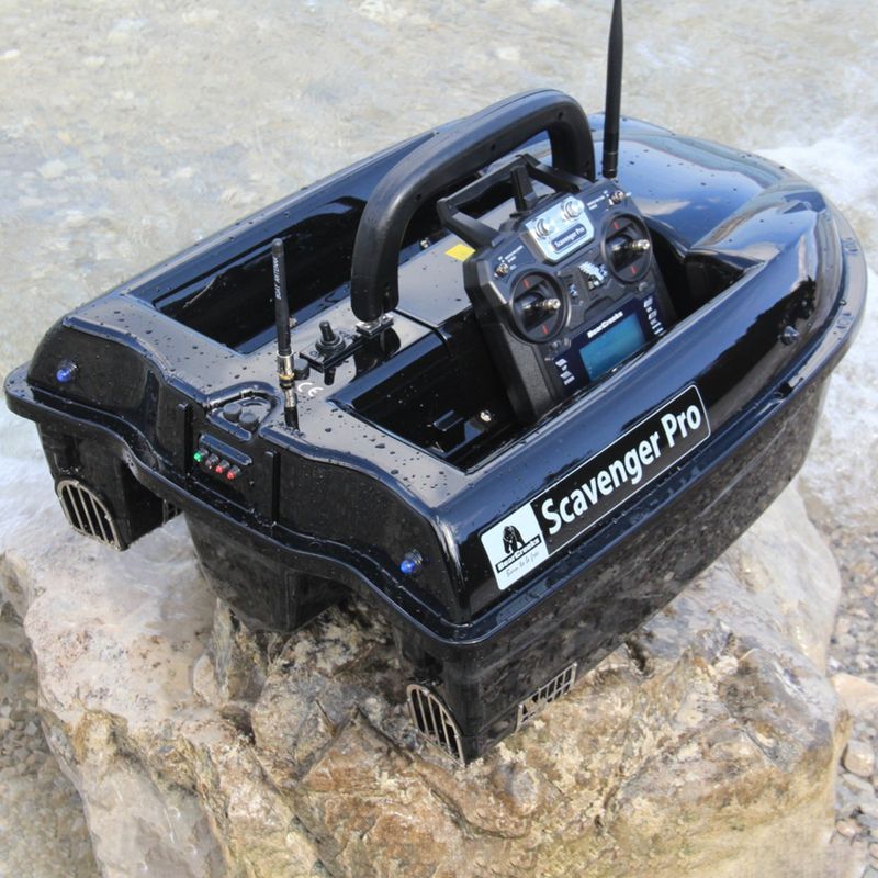 Łódka zanętowa BearCreeks Scavenger Pro + GPS Autopilot System VF Echosonda czarna BC.V1.PRO.4 6