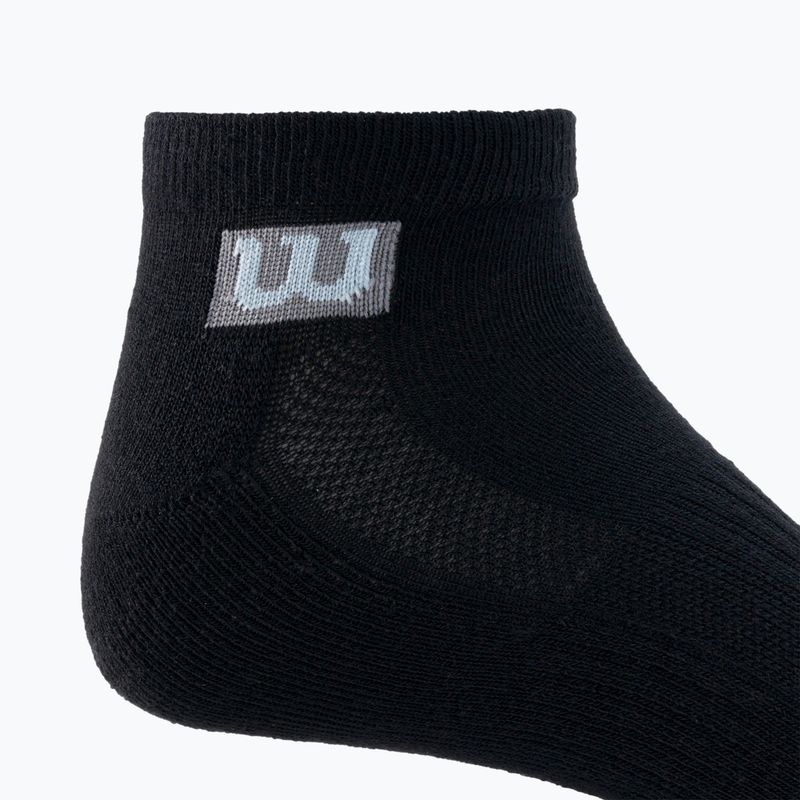 Skarpety męskie Wilson 3PP Premium Low Cut 3 pary black 3