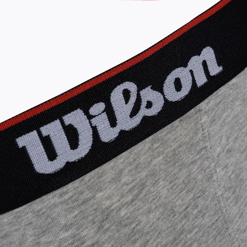 Bokserki męskie Wilson W875H-270L 2 pary black/grey 9