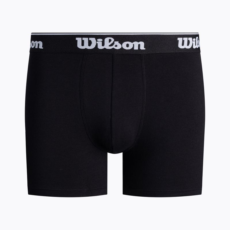 Bokserki męskie Wilson W875V-270L 2 pary lime green/black 2