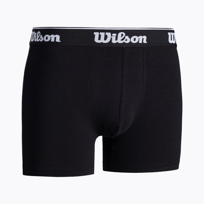 Bokserki męskie Wilson W875V-270L 2 pary lime green/black 6
