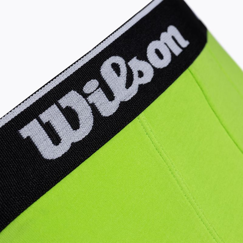 Bokserki męskie Wilson W875V-270L 2 pary lime green/black 9