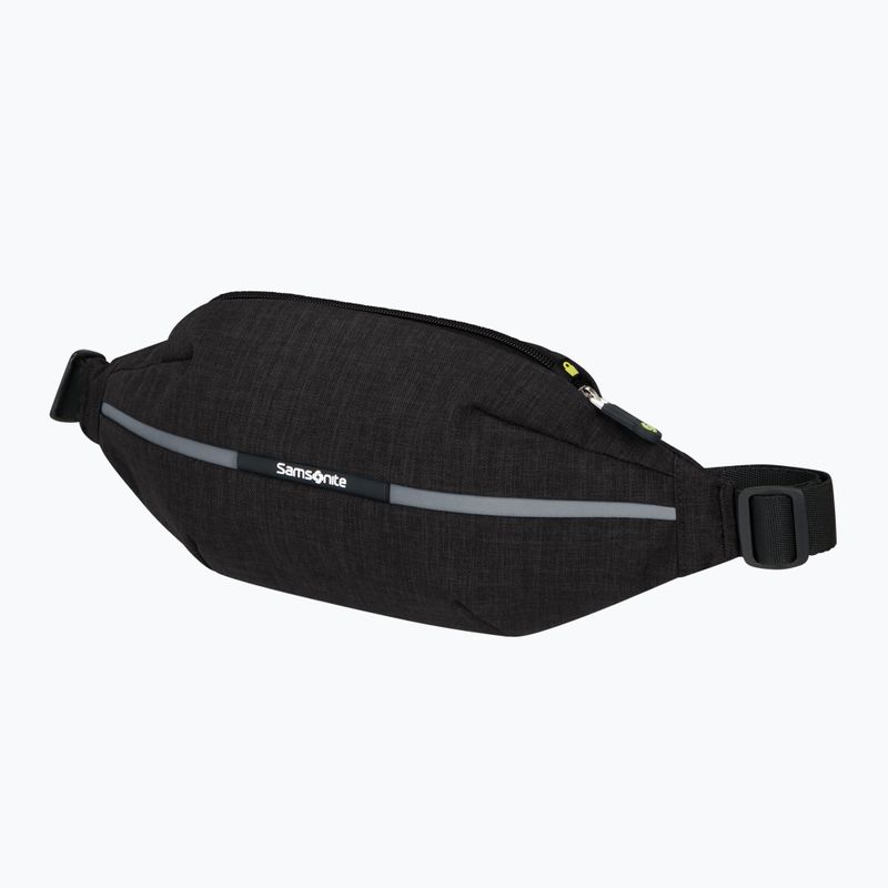 Saszetka nerka Samsonite Waistbag black steel 2