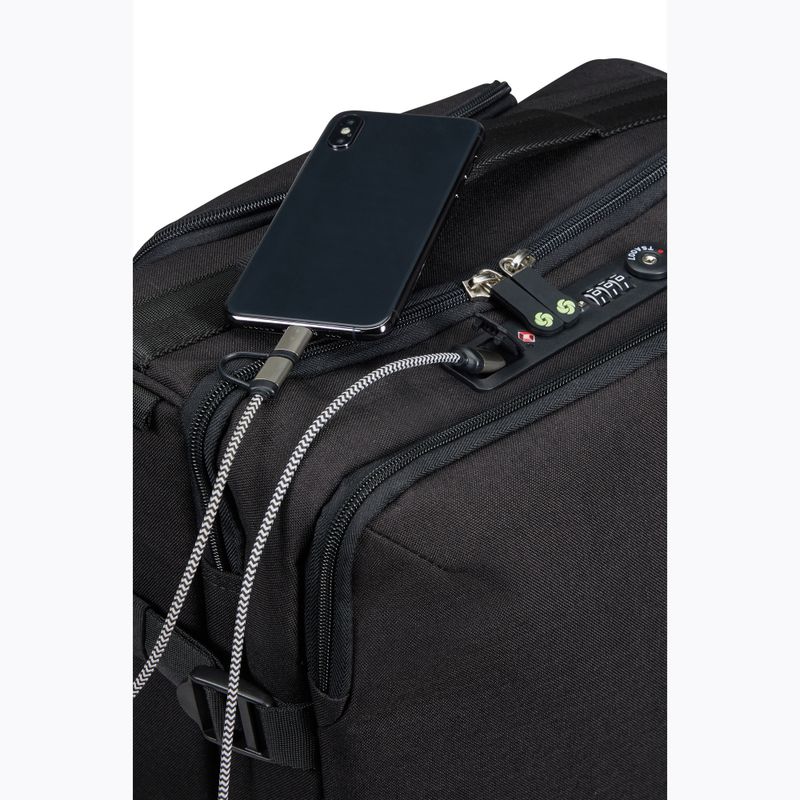 Walizka podróżna Samsonite Securipack 39 l black steel 12