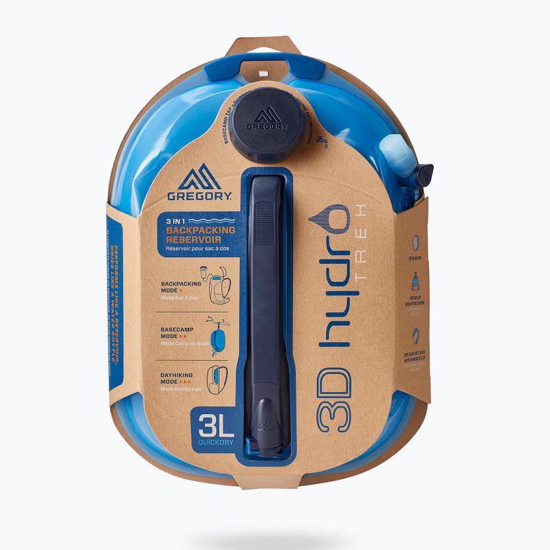 Bukłak Gregory 3D Hydro Trek 3 l optic blue 3