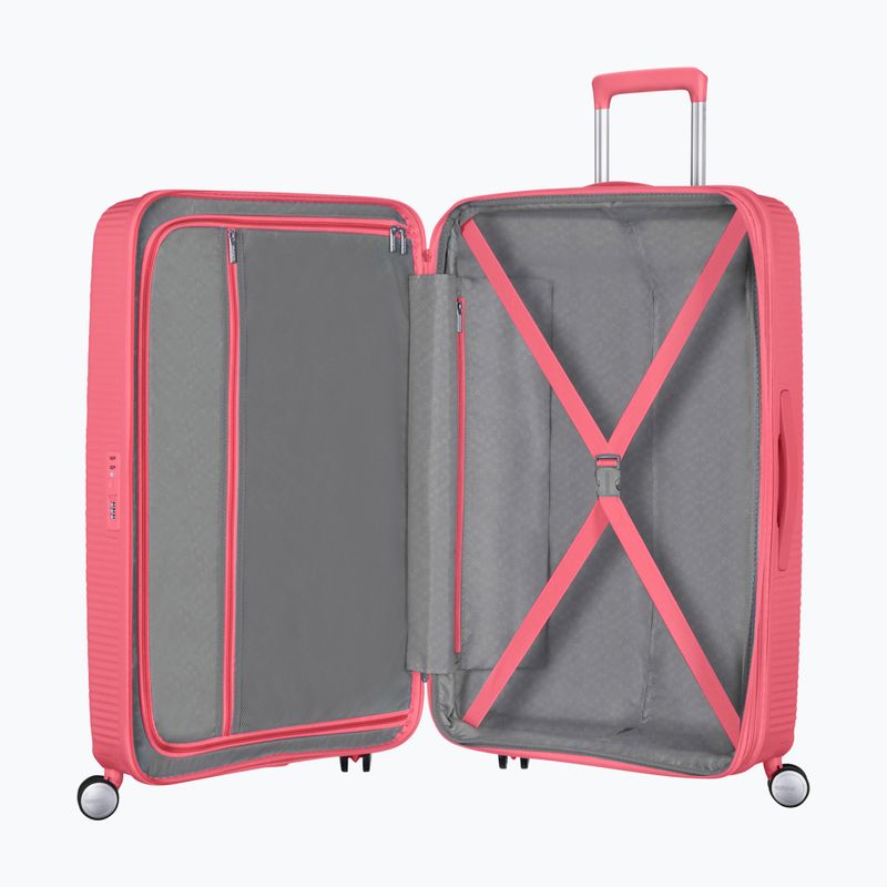 Walizka podróżna American Tourister Soundbox 67 81 l sun kissed coral 5