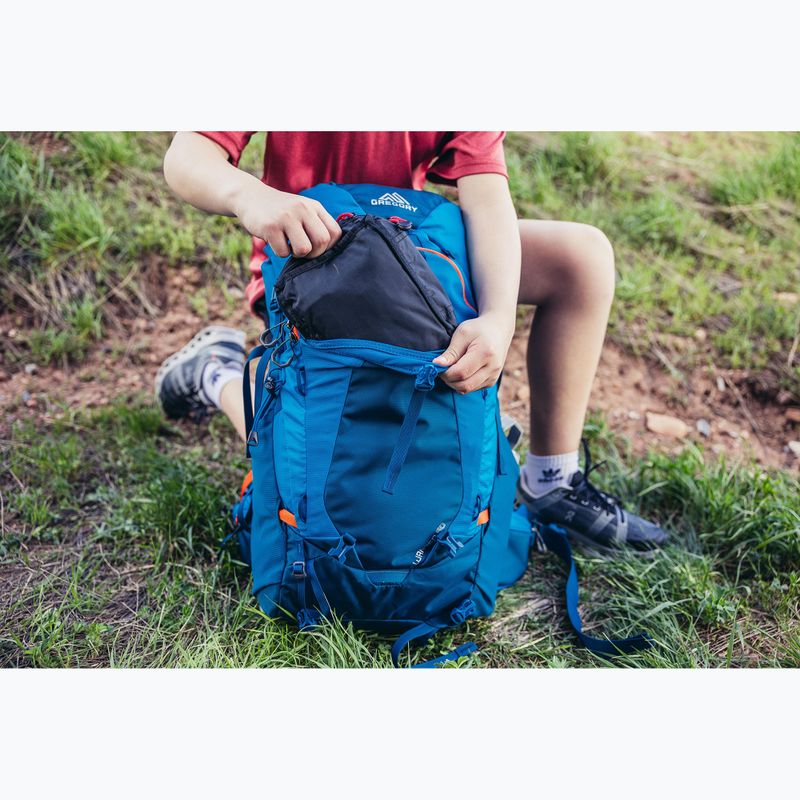 Plecak trekkingowy dziecięcy Gregory Wander 50 l pacific blue 3