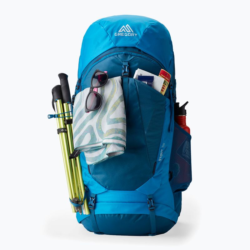Plecak trekkingowy męski Gregory Stout 55 l compass blue 3
