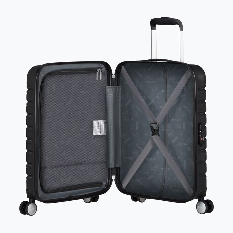 Walizka podróżna American Tourister Flashline Spinner 34 l shadow black 5