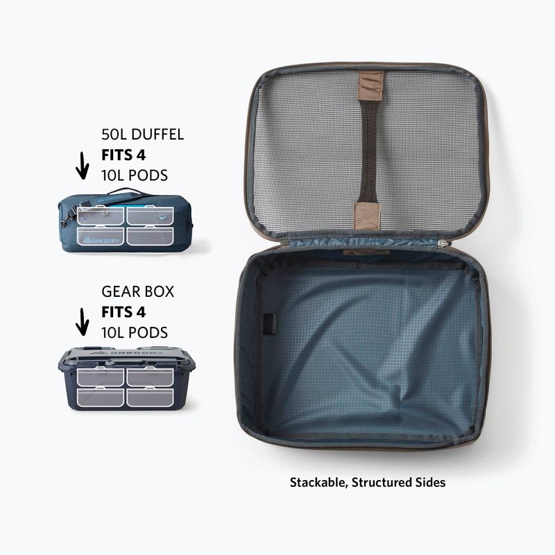 Torba na sprzęt Gregory Alpaca Gear Pod 10 l mirage tan 4