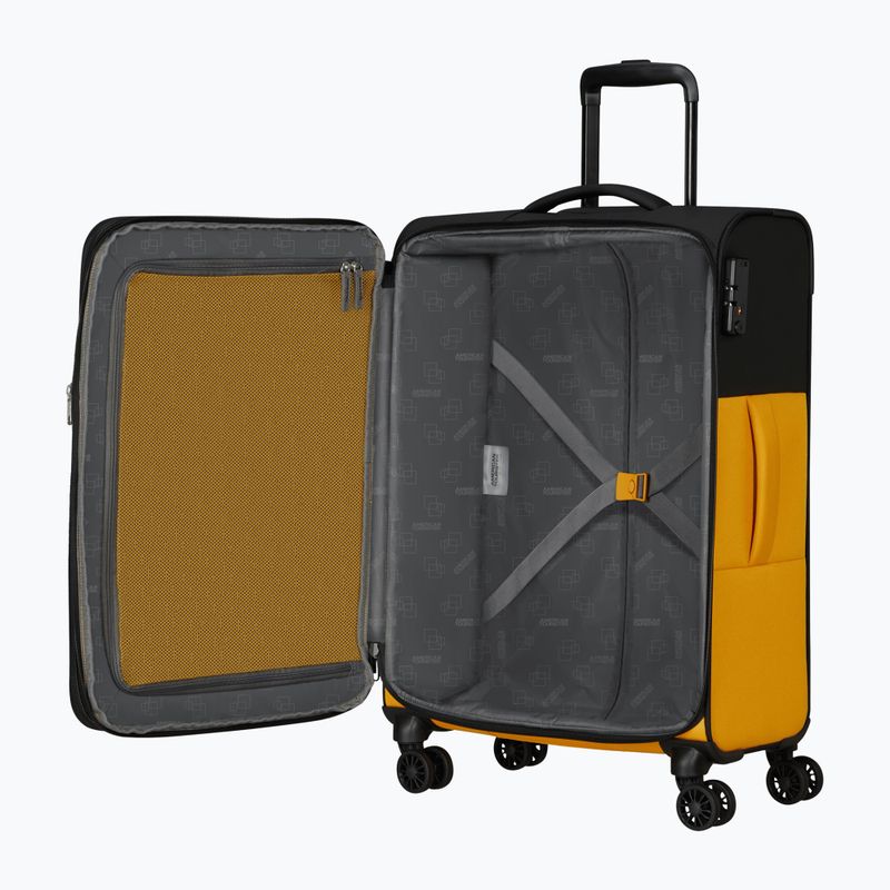 Walizka American Tourister Daring Dash 117 l black/yellow 6