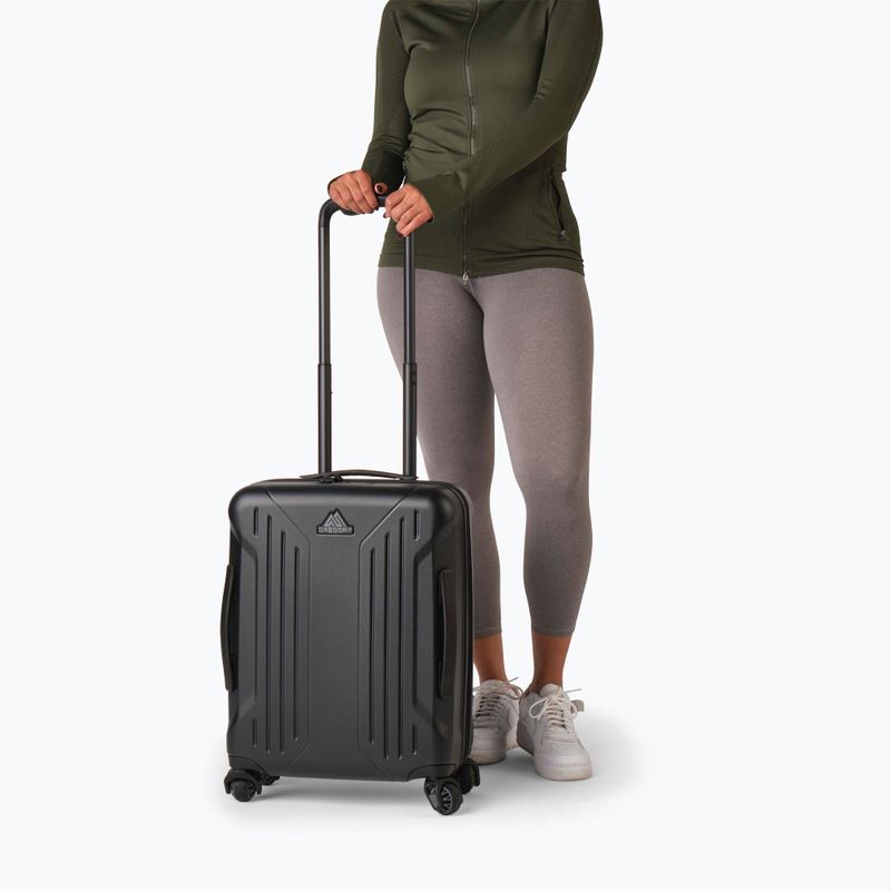 Walizka podróżna Gregory Quadro Pro Int Carry On 40/47 l optic black 4