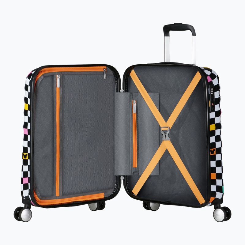 Walizka podróżna American Tourister Disney Wavebreaker 36 l mickey check 5