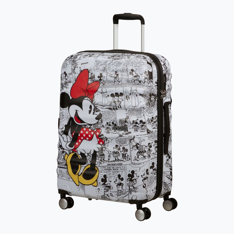 Walizka podróżna American Tourister Disney Wavebreaker 64 l  minnie comics white 2