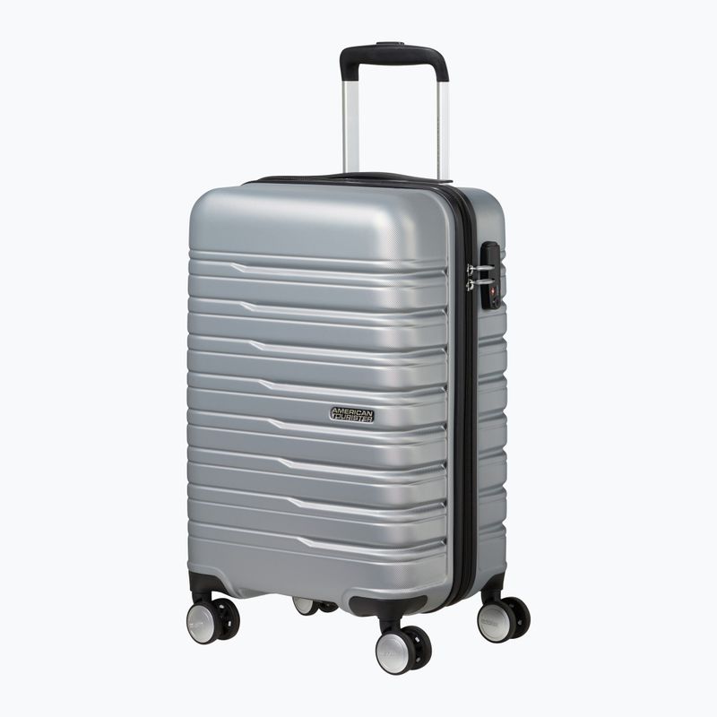Walizka podróżna American Tourister Flashline Spinner 55 34 l sky silver 2
