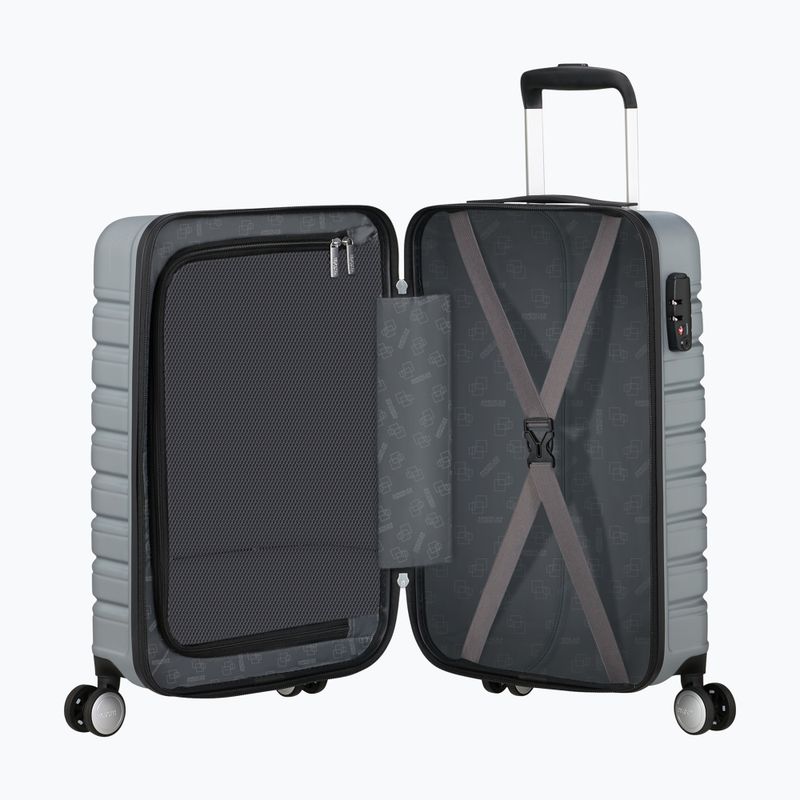 Walizka podróżna American Tourister Flashline Spinner 55 34 l sky silver 6