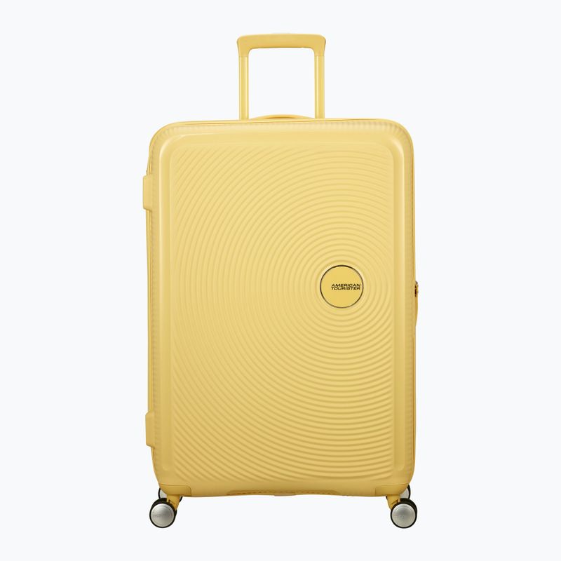 Walizka podróżna American Tourister Soundbox 110 l pastel yellow