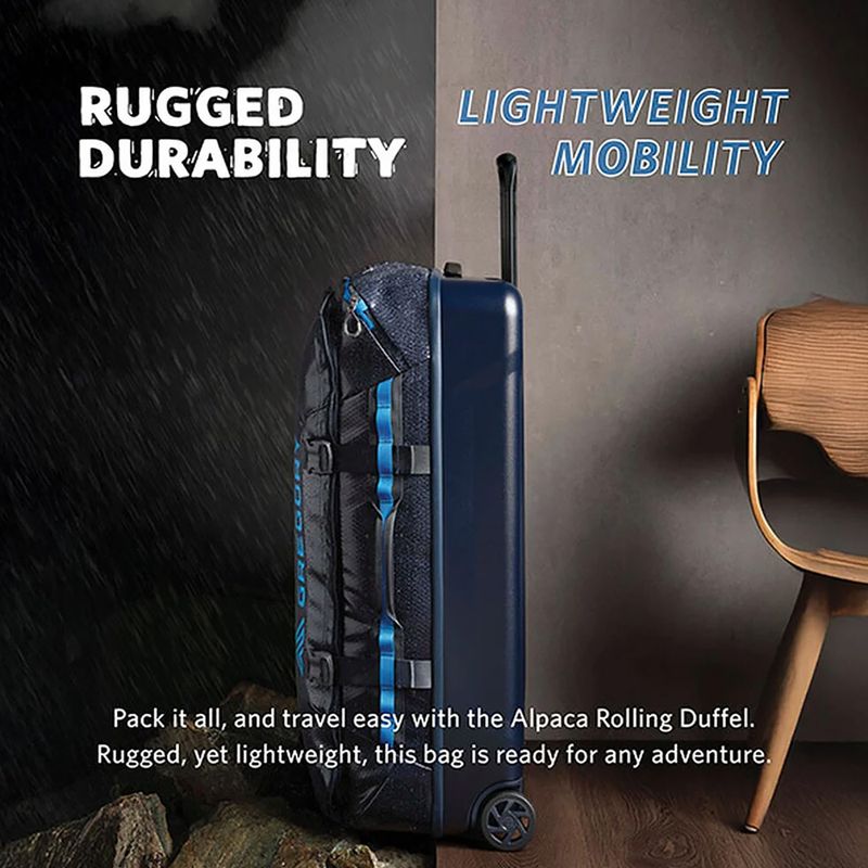 Torba podrózna Gregory Alpaca Wheeled Duffel 100 l obsidian black 6