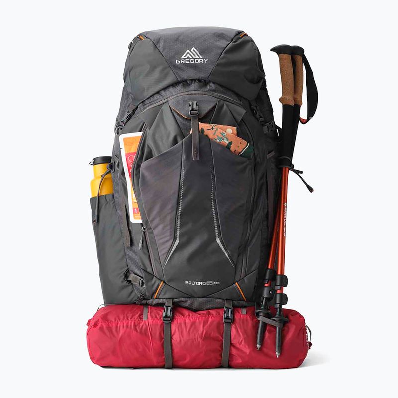Plecak trekkingowy męski Gregory Baltoro Pro 85 l (L) iron grey 3