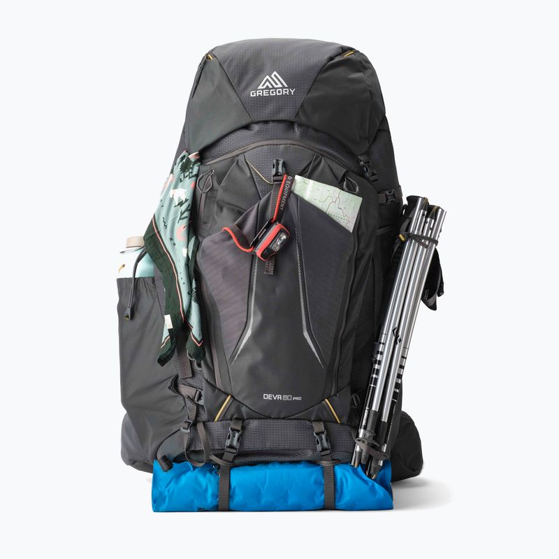 Plecak trekkingowy damski Gregory Deva 80 l graphene grey 3