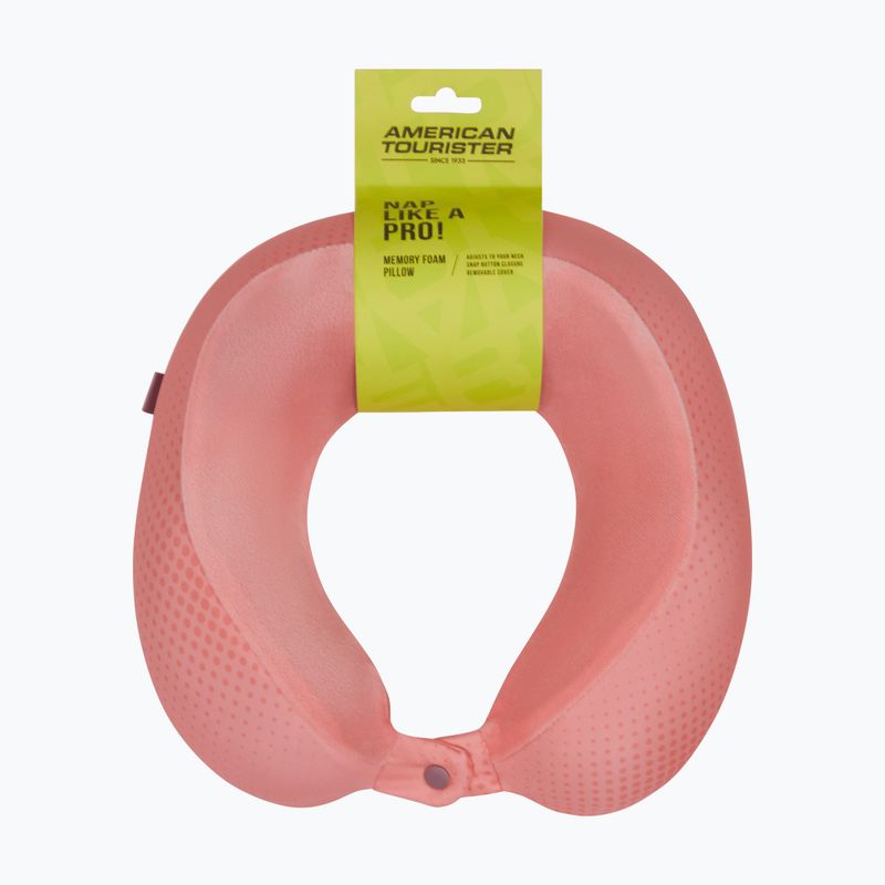 Poduszka turystyczna American Tourister Travel Memoryfoam pink/mauve 4