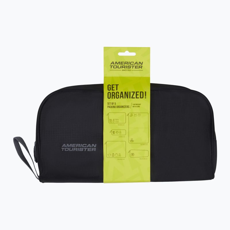 Zestaw organizerów American Tourister Packing 5 szt. black/grey 8