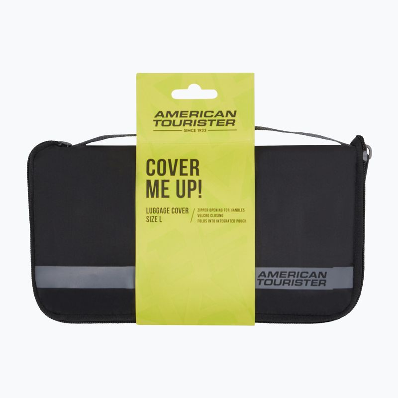 Pokrowiec na walizkę American Tourister Foldable Luggage L black/grey 3