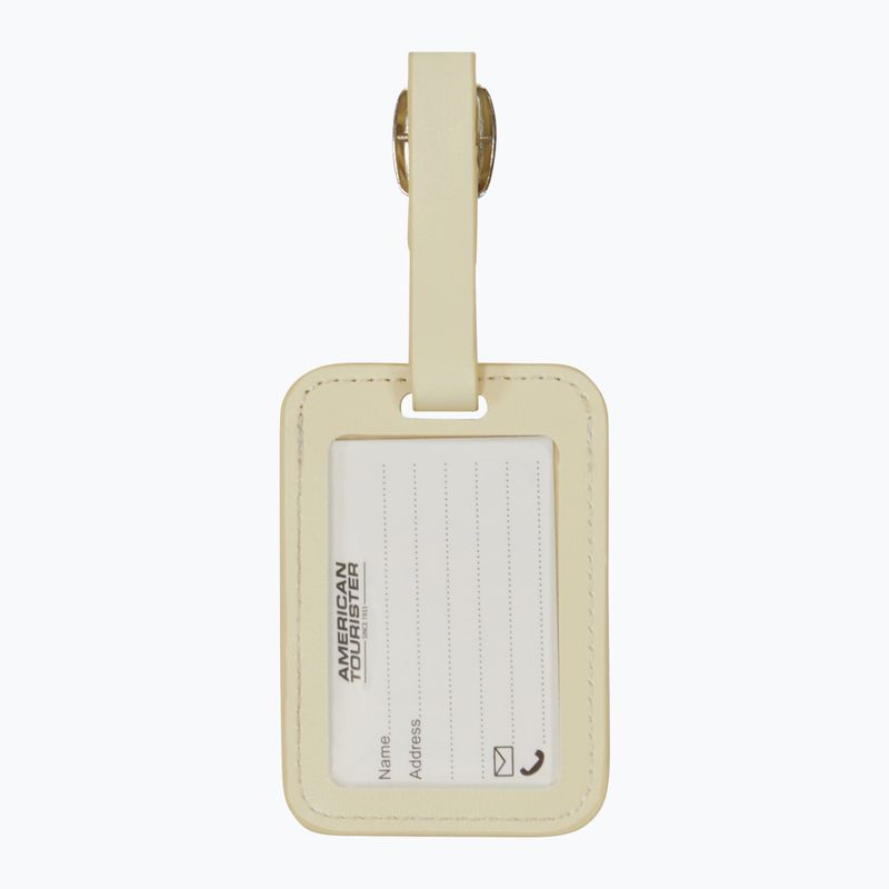 Zawieszka do bagażu American Tourister Luggage Tag 2 szt. coconut sand 2
