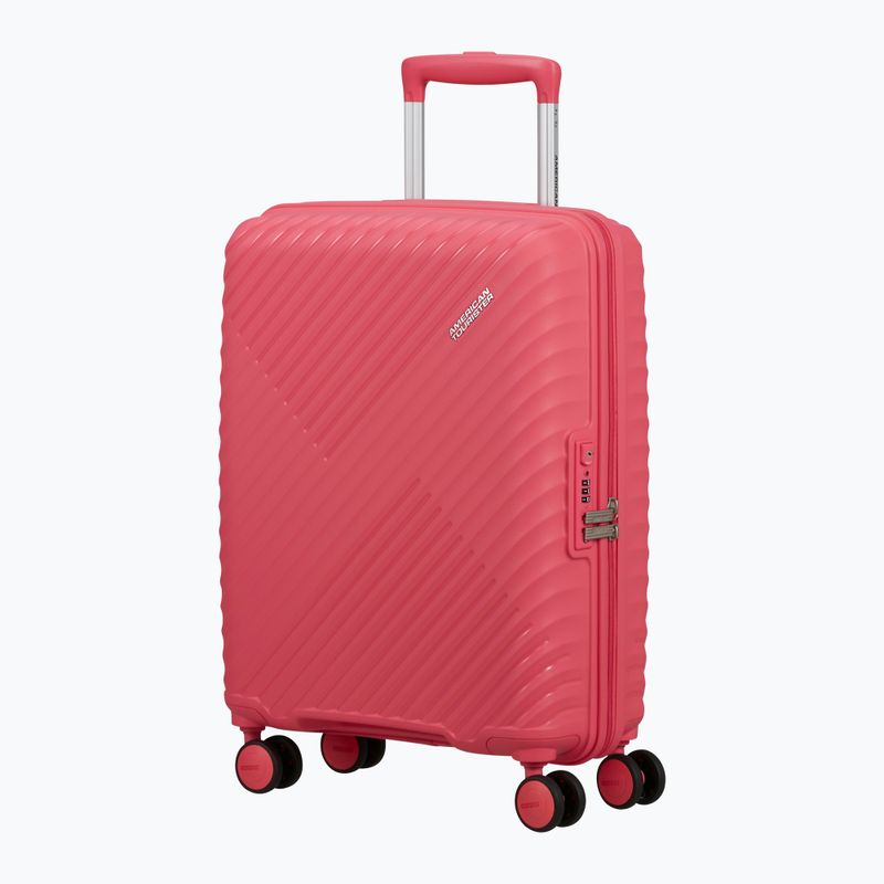 Walizka podróżna American Tourister Diablast Spinner 35 l pink glitch 2