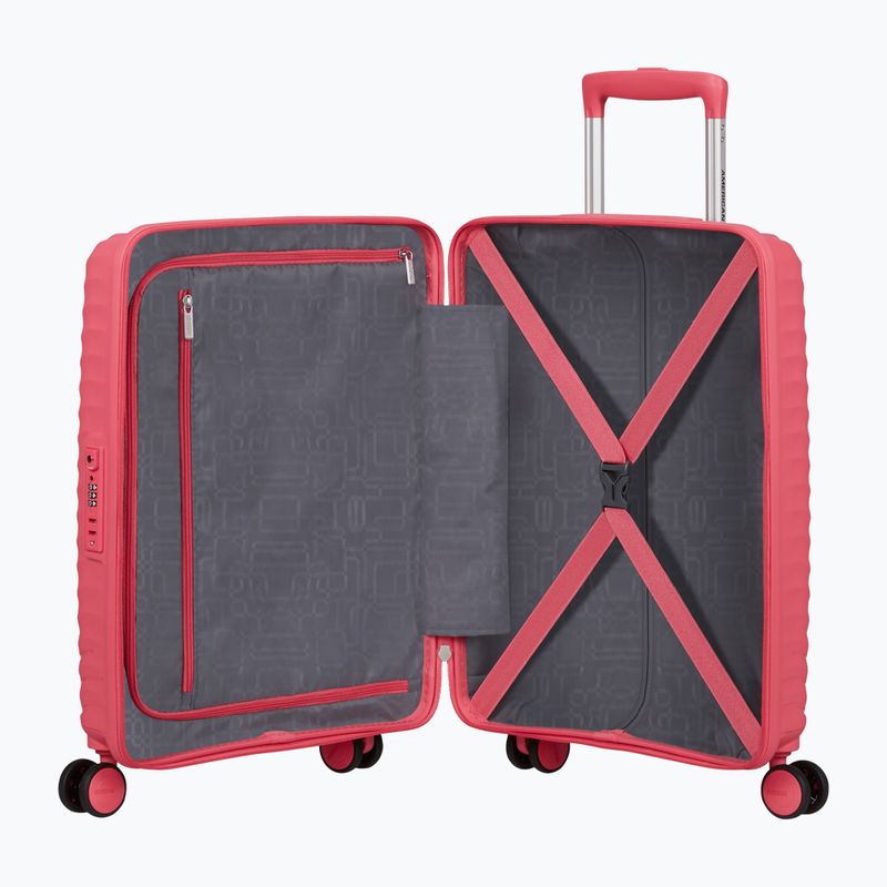Walizka podróżna American Tourister Diablast Spinner 35 l pink glitch 6