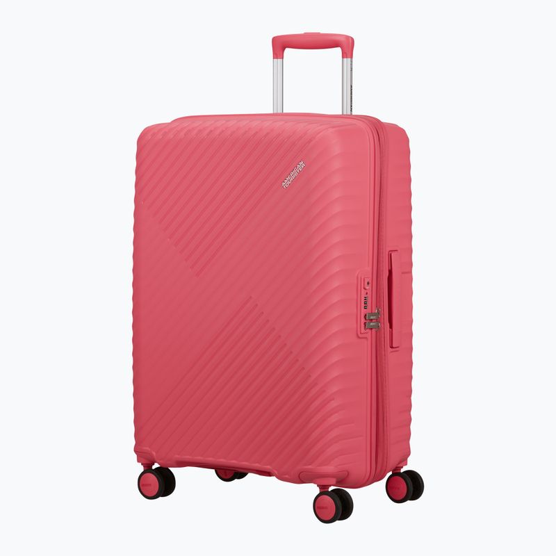 Walizka podróżna American Tourister Diablast Spinner 81 l pink glitch 2