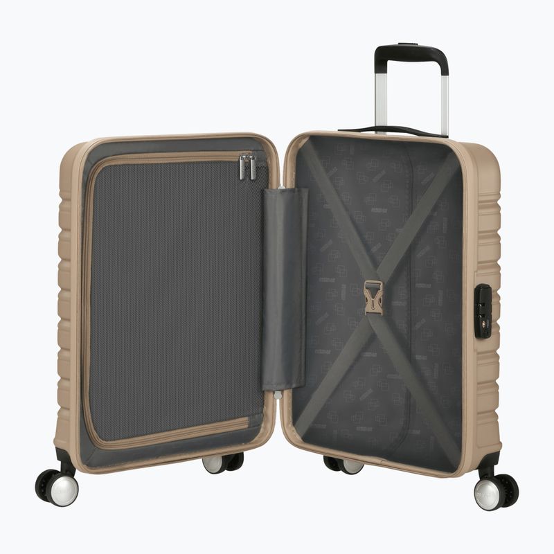 Walizka podróżna American Tourister Flashline Spinner 55 34 l ivory gold 6